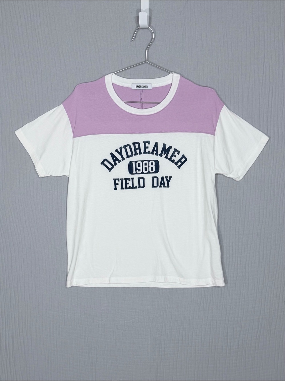 Daydreamer 1988 Field Day Graphic Colorblock Tee Est M No Size Tag